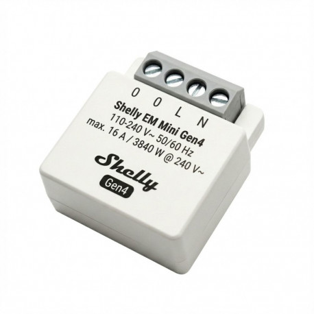 "Shelly Relais ""EM Mini Gen4"" max 8A 1 Kanal WLAN Matter Zigbee Bluetooth"