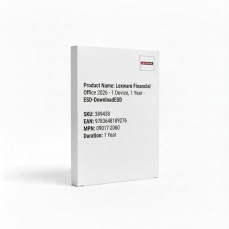 "Lexware Financial Office 2026 - 1 Device, 1 Year - ESD-DownloadESD"