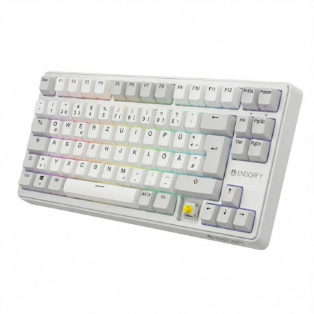 "ENDORFY Thock V2 75% Wireless yellow Switches DE Layout"