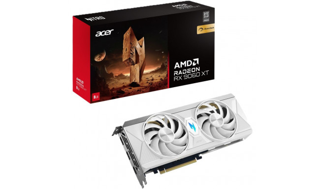 "RX 9060 XT 8GB Acer Nitro OC GDDR6 WHITE"
