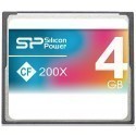 Silicon Power mälukaart CF 4GB 200x