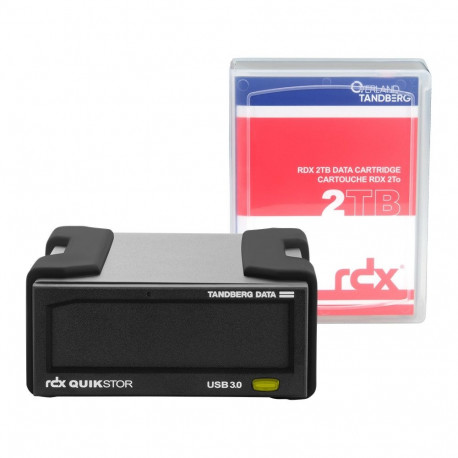 "Tandberg RDX 2TB Cartridge USB3 8865-RDX"