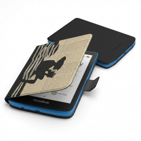 "PocketBook Verse Bright Blue + Shell Cover black 6"""