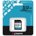 "CARD Kingston 512GB XC Canvas Go Plus Gen4 200MB/s C10 UHS-I U3 V30"