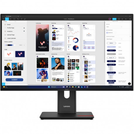 "Lenovo ThinkVision T32UD-40 (31,5"") UHD HDMI/DP/USB-C/DOC"