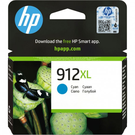 "HP 912XL High Yield Cyan Ink"
