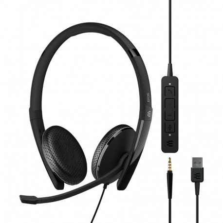 "Epos Adapt 165 USB II - Kabelgebunden - Headset - On-Ear - Schwarz"