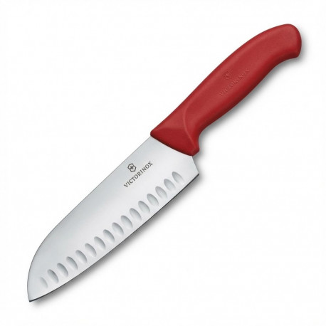 "V-6.85 21.17B Swiss Classic Santokumesser, 17cm, rot"