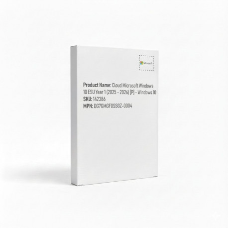 Pilvepõhine Microsoft Windows 10 ESU 1. aasta (2025 - 2026) [P]