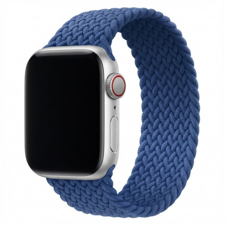 Premium rihm Apple Watchile, sinine/must, 40mm, 41mm, 38mm, 42mm (Series 10), GA-MAG-BNDA-P-BMS