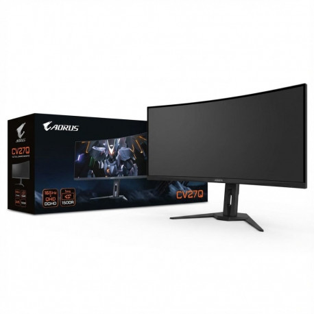 "124,5cm/49"" (5120x1440) Gigabyte Monitor Aorus CO49DQ DQHD curved HDR400 TrueBlack 0,03ms 144Hz 2x