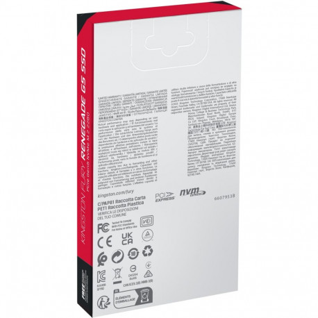 "M.2 2TB FURY RENEGADE G5 2280"