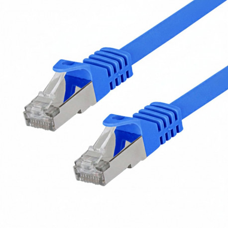 "Sharkoon Patchkabel SFTP. RJ-45. mit Cat.7a Rohkabel (blau. 10 Meter)"