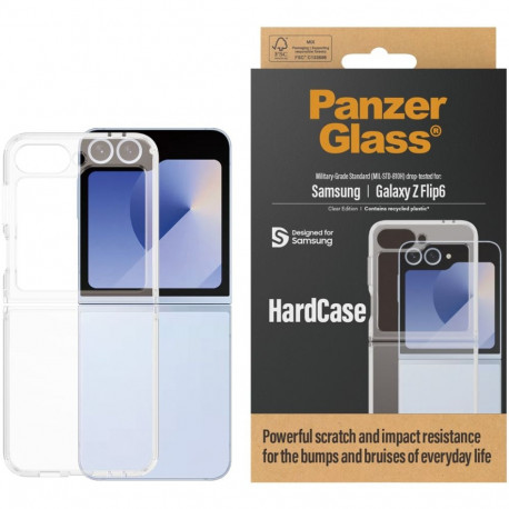 "PanzerGlass Hardcase clear Samsung Galaxy Z Flip 6"