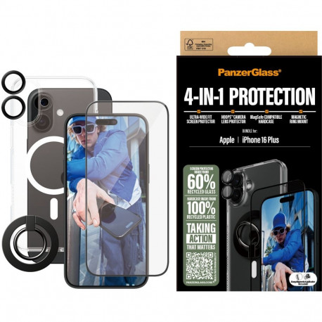 "PanzerGlass 4-in-1 Protection iPhone 16 Plus"