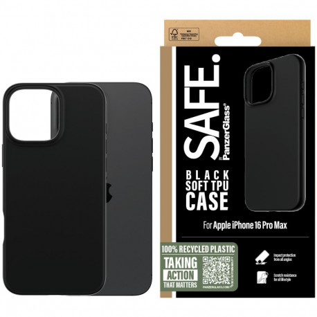"SAFE TPU Case Black iPhone 16 Pro Max"