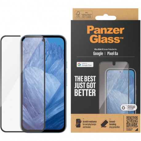 "PanzerGlass Screen Protector Google Pixel 8a -Ultra Wide Fit"
