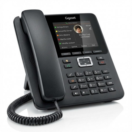 Gigaset P810 IP PRO IP-lauatelefon 8.5 cm 3.36-tolline TFT-värviekraan USB 2x RJ45 liides P800 KEY P