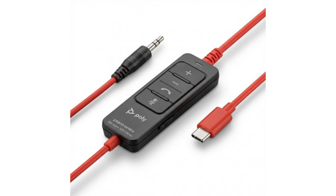 "Poly Blackwire 3200 USB-C Inline Controls"