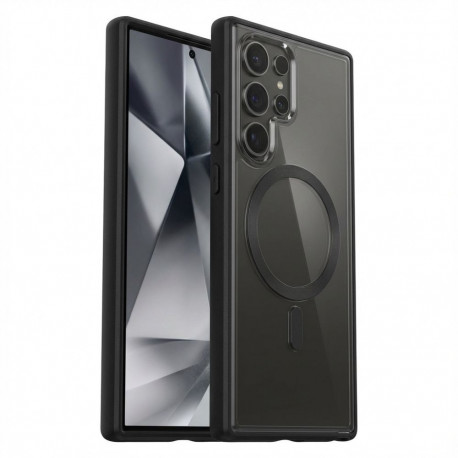 "Otterbox React Magnet Qi2 fr Samsung S25 Ultra. Black Crystal"