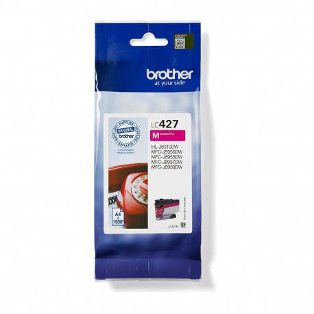 Brother LC-427M magenta tint kuni 1500 lehekülge vastavalt ISO/IEC 24711