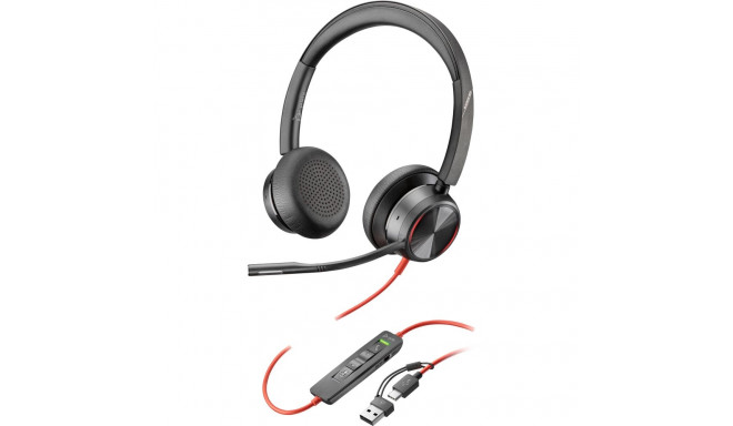 "HP Poly Headset Blackwire C8225 Stereo USB-C/A"