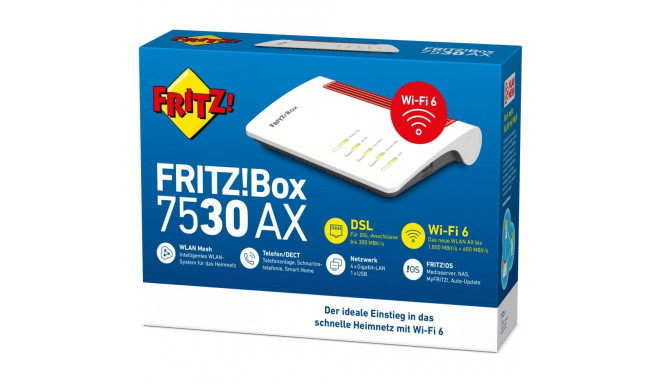 "AVM Fritz!Box 7530 AX Wifi-6"
