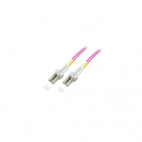 Alcasa 0.5m LC/LC InfiniBand/fibre optic cable Violet
