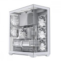 PC case Volcano Space XL ARGB Full Tower 5 fans, white