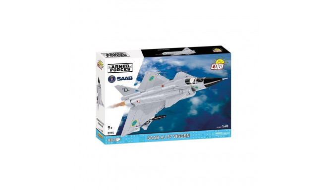 Blocks Saab AJ 37 Viggen 881 elements