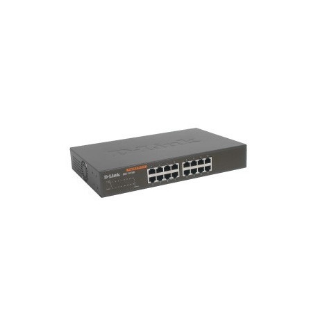 D-Link switch DGS-1016D L2 16x1GBE Desktop/Rack 19''