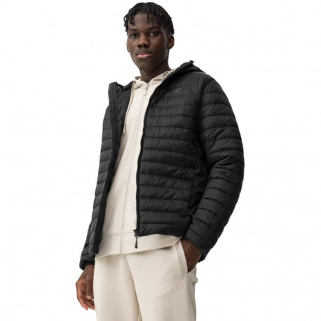 4F meeste tepitud jope 4FSS23TDJAM085 20S 2XL, süsimust