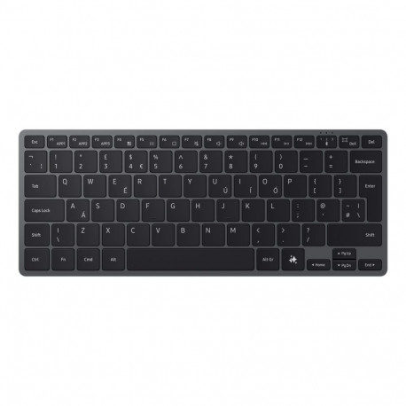 Keyboard - Samsung EJ-B7800 Bluetooth QWERTY 80 Keys CR2032 Battery Black