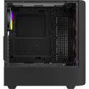 Computer Case - SAVIO Noctis Glass RGB Cube Micro ATX/ATX Black
