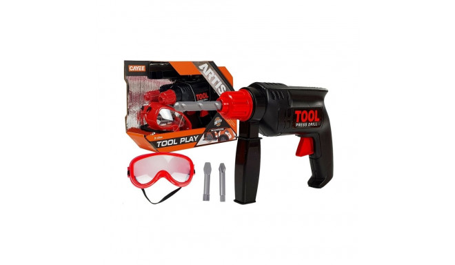 "majsterdamise komplekt lastele puur prillidega tööriistad"