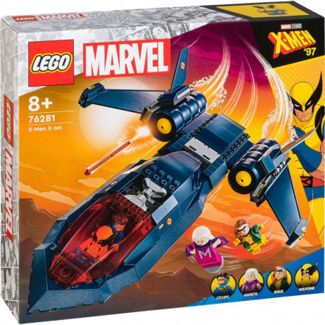 LEGO Marvel Super Heroes 76281 X-Jet der X-Men