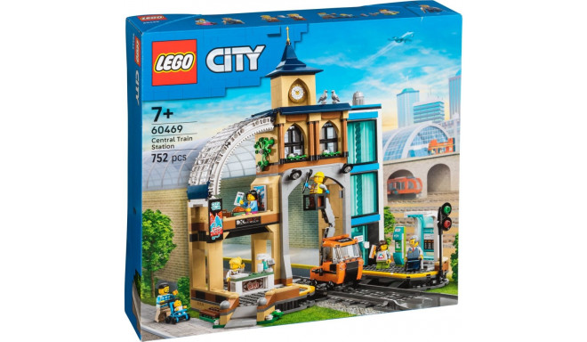LEGO City 60469 keskraudteejaam