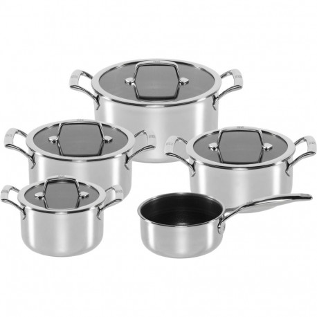 Zwilling Peak 5-osaline keedupottide komplekt 18/10 roostevaba teras