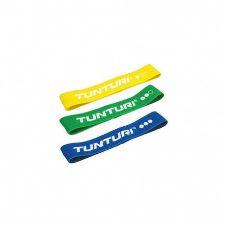 Tunturi Textile Resistance Band set, 3 Pieces