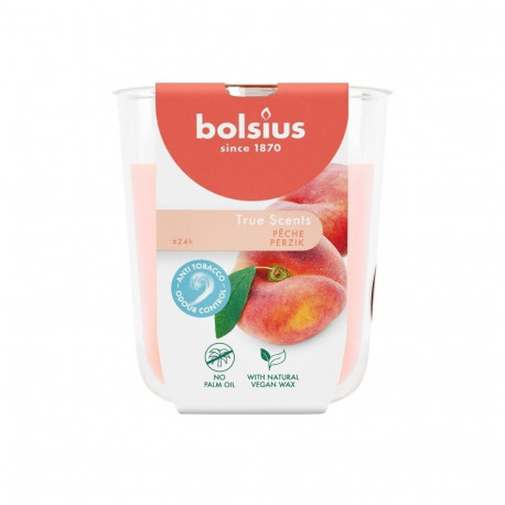 Bolsius True Scents Scented Candle Peach 80x73mm