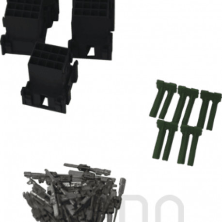 FMS pistik C137 6 kontaktiga 5-osaline komplekt, hall