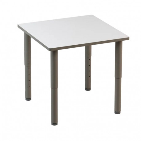 IDRA kõrguse reguleeritav laud 80x60 cm (T2-T6) valge