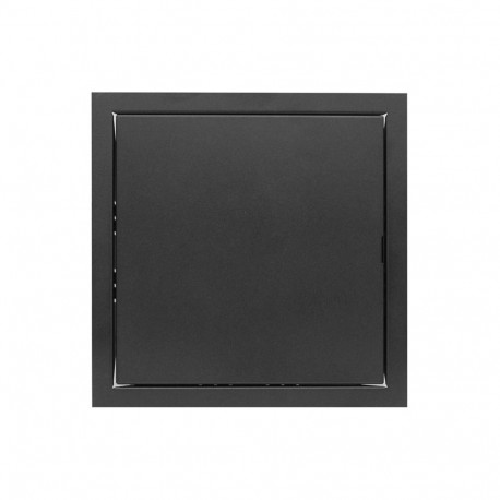 Metallist revisjoniluuk 200x200mm antratsiit