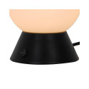 TABLE LIGHT RUTH E14 D12CM BLACK/WHITE
