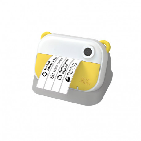 myFirst Camera Insta Wi Yellow + Free Wi Thermal Sticker Color Pattern