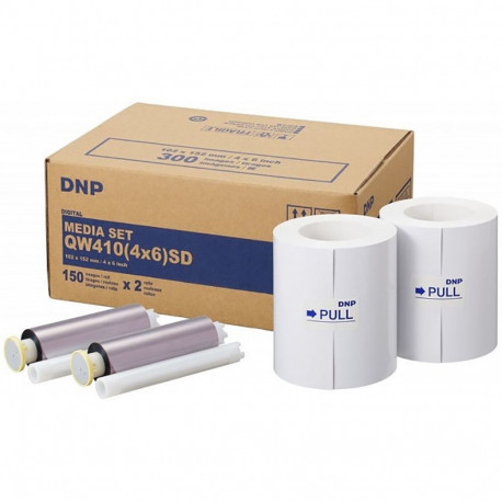 DNP Paper 300 Prints Standard SD 10x15 for DP-QW410