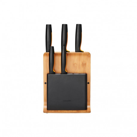 Fiskars nugade komplekt FF 5 nuga bambusest, must