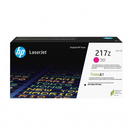 HP LaserJet toonerikassett 217Z eriti suure mahutavusega originaal, magenta