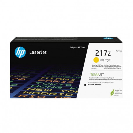 HP 217Z ülisuure tootlikkusega kollane originaal LaserJet toonerikassett