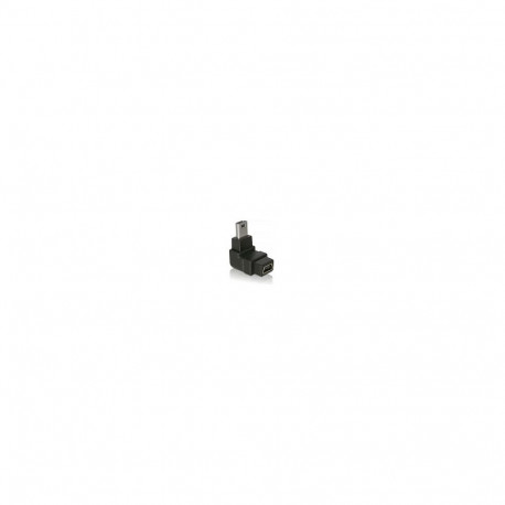 USB Mini-B 5-kontaktiline pistik-pesa adapter, 90° nurga all